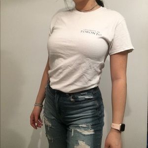 University of Toronto White Tee